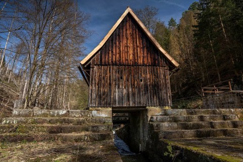 The Kirnitzsch Valley in Saxon Switzerland-Lower Lock 2