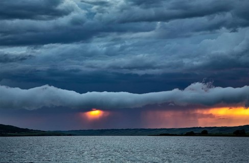 Prairie Storm Clouds Canada Saskatchewan Dramatic Summer