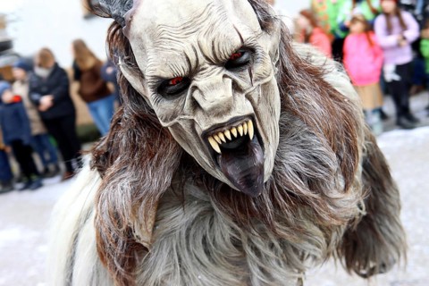 Large Swabian-Alemannic carnival parade