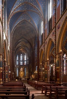 St Mary's Basilica, interior facing east, St, Saint, Saint