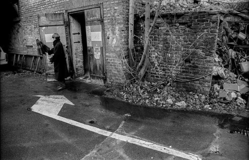 Germany, Potsdam, 04.12.1990, Kulturfabrik in Potsdam, Gallery and Café, Europe