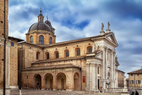 Urbino Cathedral is a Roman Catholic cathedral in the city of Urbino, Italy, Europe