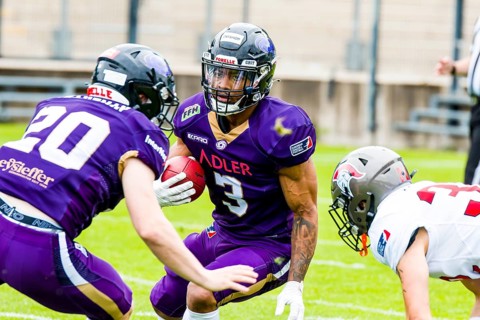 FEuropean League of Football, ELF/ Game : Cologne Centurions at Frankfurt Galaxy on July. 01. 2023,