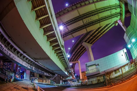 Metropolitan Expressway. Shooting Location: Tokyo metropolitan area