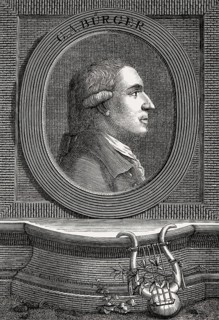 Gottfried August Buerger, 1747, 1794, German author of The Adventures of Baron Munchausen