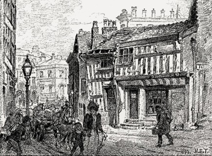 Poet's Corner, The Sun Inn, Manchester, England, UK, 19th century
