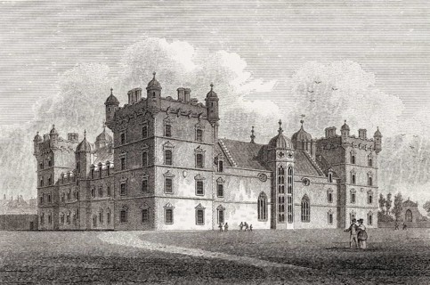 George Heriot's Hospital, Edinburgh, Scotland, 19th century, Views in Edinburgh by J. & H. S.