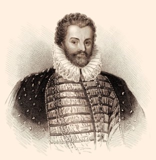 Sir Christopher Hatton, 1540-1591, an English politician, Lord Chancellor of England, Great Britain