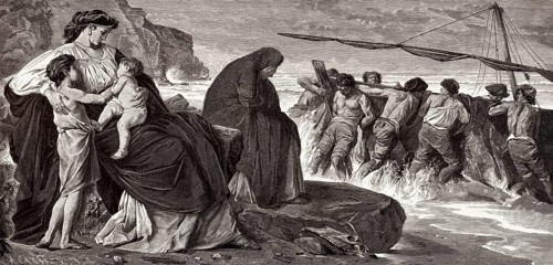 Medea's farewell, Greek mythology