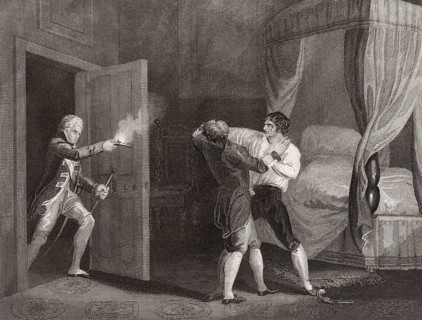 Arrest of Lord Edward FitzGerald, Thomas Street, Dublin, 18 May 1798