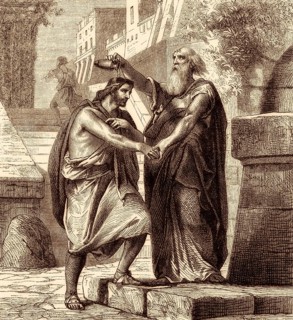 Samuel anoints Saul as king, Old Testament