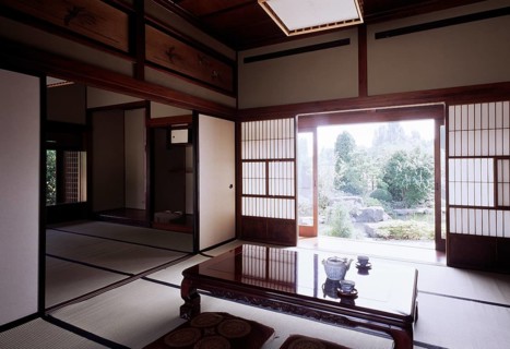 Traditional wooden house from the 19th century, interior