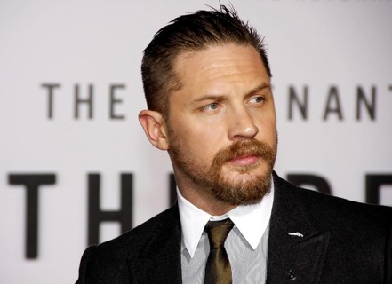 HOLLYWOOD, CA, Tom Hardy at the Los Angeles premiere of 'The Revenant' held at the TCL Chinese