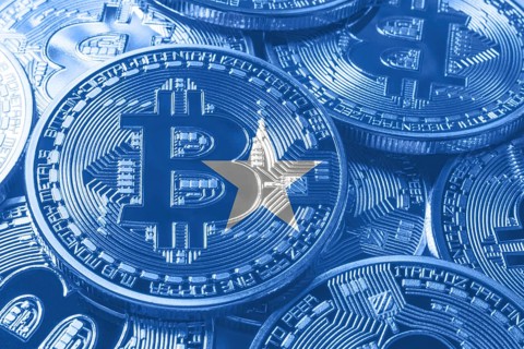 Somalia bitcoin flag, national flag cryptocurrency concept black background