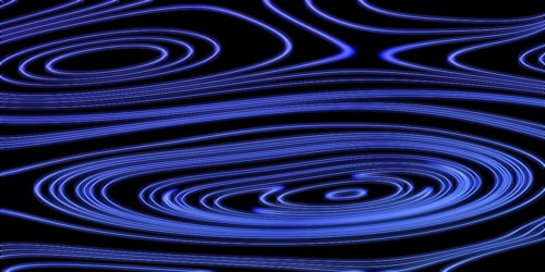 Neon Glow violet lines on a dark background, Glowing background