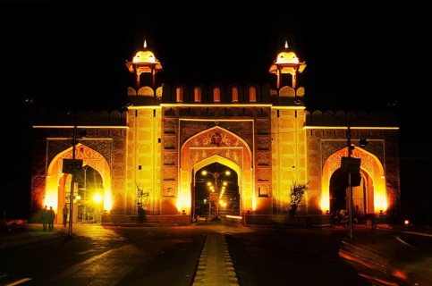 Gate of jaipur, rajasthan, india