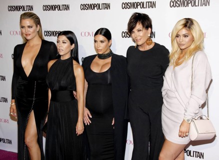 Khloe Kardashian, Kourtney Kardashian, Kim Kardashian, Kris Jenner and Kylie Jenner at the