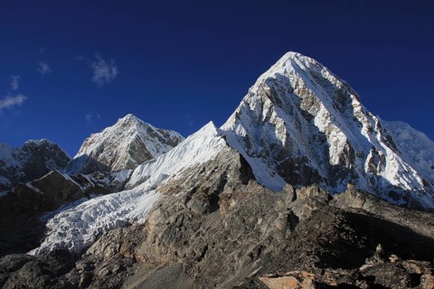 Mount Pumori seen from Kala Patthar, Nepal, Asia