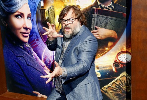 Jack Black at the Los Angeles premiere of 'The House With A Clock In Its Walls' held at the TCL