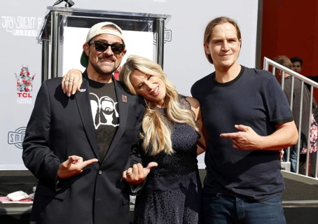 Ellen K at Kevin Smith and Jason Mewes hands and footprint ceremony held at the TCL Chinese Theatre