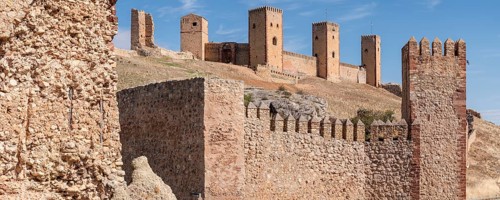 Fortress of Molina de los Caballeros, Molina de Aragón, province of Guadalajara, Spain, Europe