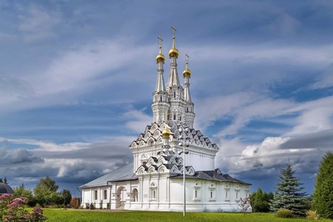 Church of Hodegetria in John the Baptist Monastery, Vyazma. Russia