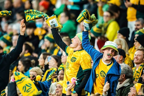 MELBOURNE, AUSTRALIA, JULY 31: Fans as Australia plays Canada at the FIFA Women's World Cup