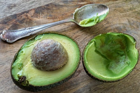 Avocado, halved