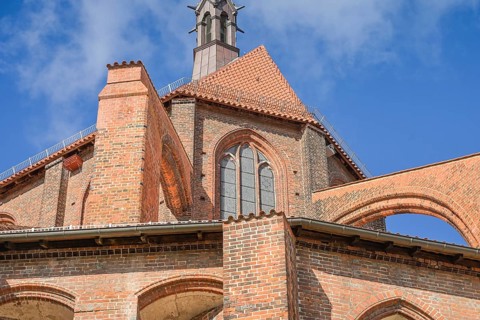 St Nikolai Church, Old Town, Wismar, Mecklenburg-Western Pomerania, Germany, Europe