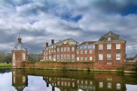 Nordkirchen palace is situated in the town of Nordkirchen in North Rhine Westphalia, Germany,