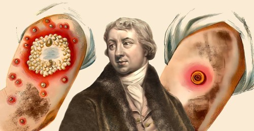 Edward Jenner, 1749-1823, English physician and scientist, digitally restored