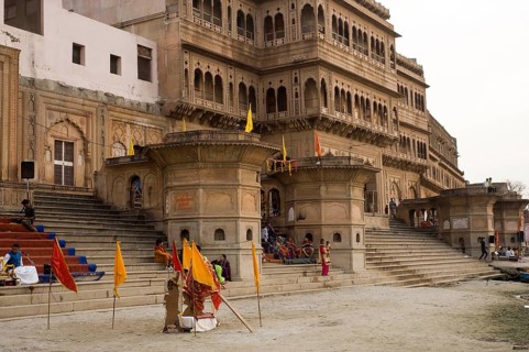 Keshi ghat, vrindavan, mathura, uttar pradesh, india, asia