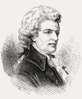 Wolfgang Amadeus Mozart, 1756, 1791, composer of the First Viennese School