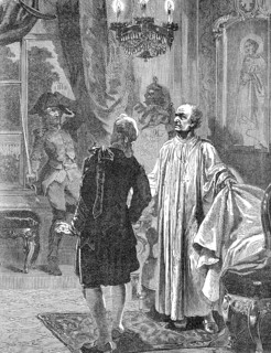 French General Radet taking Pope Pius VII as prisoner in 1809