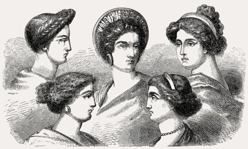 Traditional hairstyles in ancient Greece