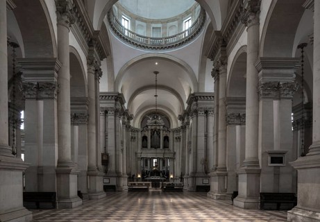 Venice, Church of San Giorgio Maggiore, interior facing east 1565-1610 by Andrea Palladio, St., St