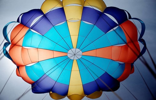 Parasailing, Punta Cana, Caribbean, Dominican Republic, Central America