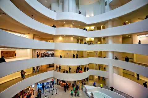 New York. Manhattan. Solomon Guggenheim Museum