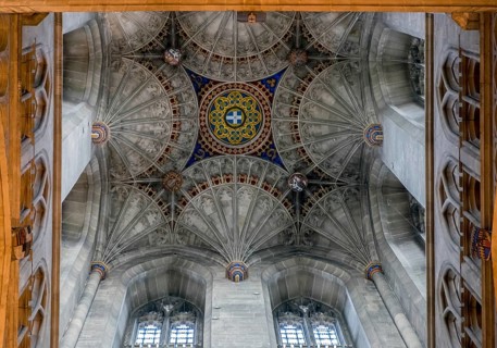 Interior View of Canterbury Cathedral
