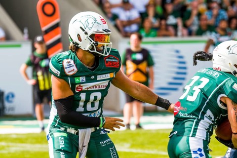 German Football League, Game: Schwäbisch Hall Unicorns, Ravensburg Razorbacks in the Optima