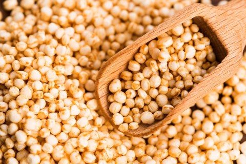 Quinoa popping