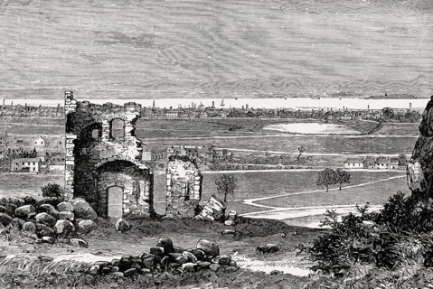 Saint Anthony's Chapel, Edinburgh, Scotland, 18th century