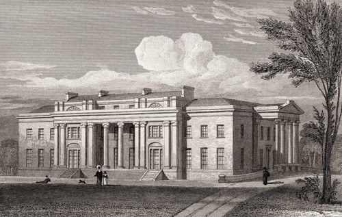Balbirnie House, Glenrothes, central Fife, Scotland, 19th century, from Modern Athens by Th. H.