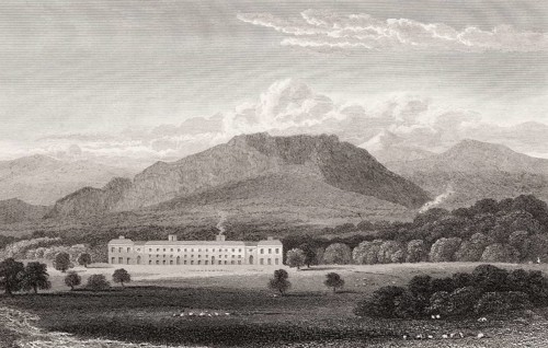 Buchanan Castle, Drymen, Stirlingshire, 19th century, from Modern Athens by Th. H. Shepherd