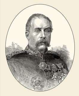 Major General Gerald Graham, 1831 – 1899, British Commander at the Battle of El Teb on 29th
