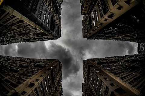 Hong Kong Huge Meeting Housing. Shooting Location: Hong Kong Special Administrative Region