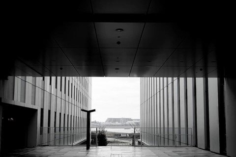 Haneda innovation City. Shooting Location: Ota Ward, Tokyo