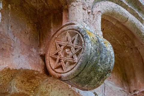 Ermita de Santa Coloma, Albendiego, Guadalajara province, Spain, Europe