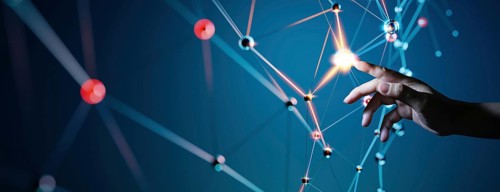 Hand touching the Metaverse Universe, A Conceptual Shift in Digital Transformation for the Era of