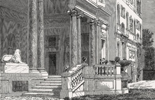 The Villa Medici, Rome, Italy, 19th Century, Europe